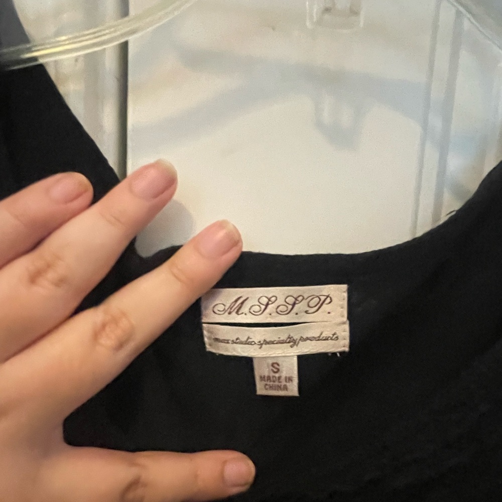 Black Size Small M.P.P.P Dress(Midlength)